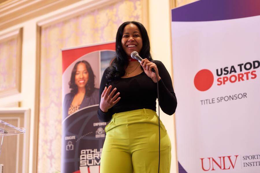 Athletes Abroad Summit Press Kit Speaker at Athletes Abroad Summit 2025